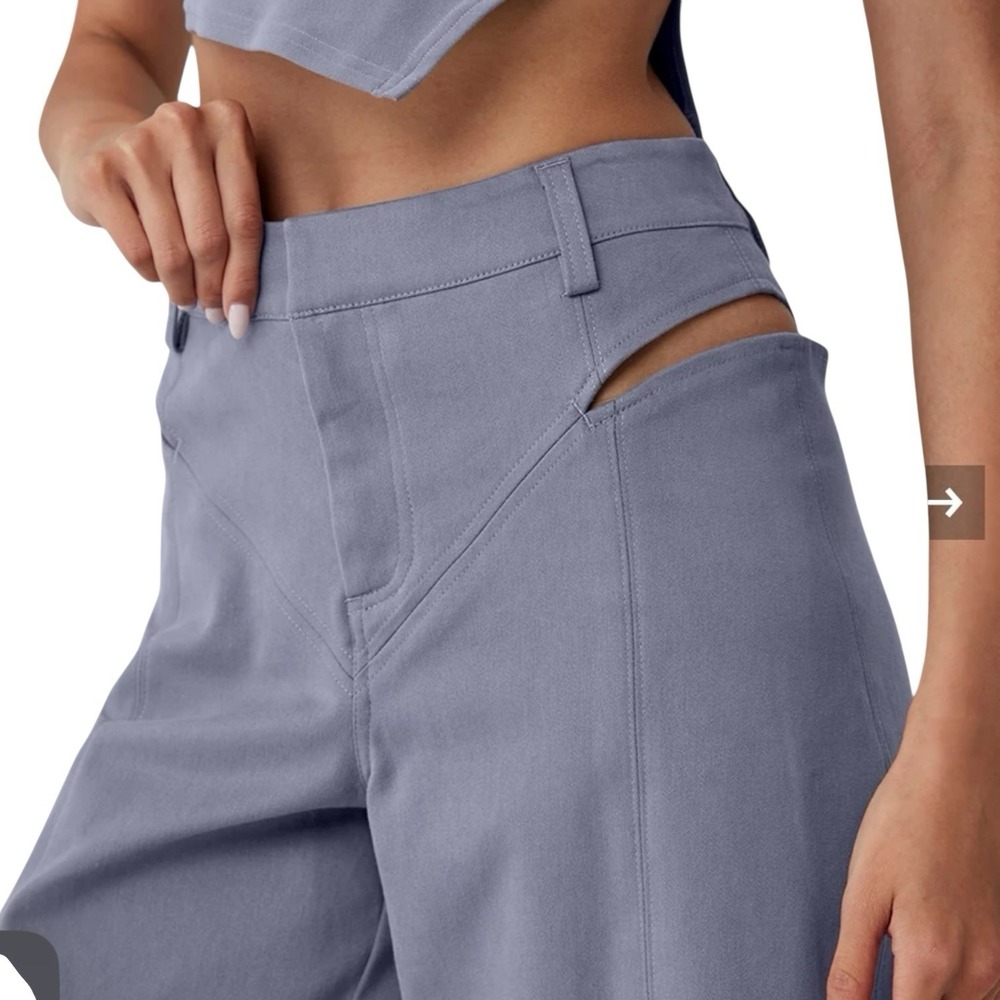 ALO Yoga Blue Boot Cut Pants